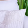 Poszewka ozdobna 40x40 cm Geometria beż i krem TZ7030 011