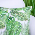 Poszewka ozdobna Foto 40x40 cm Liście zielone