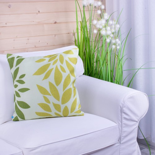Poszewka ozdobna 45x45 cm Oxford Liście C0870/114 wzór 1