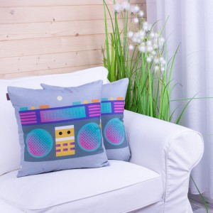 Poszewka ozdobna 45x45 cm Radio
