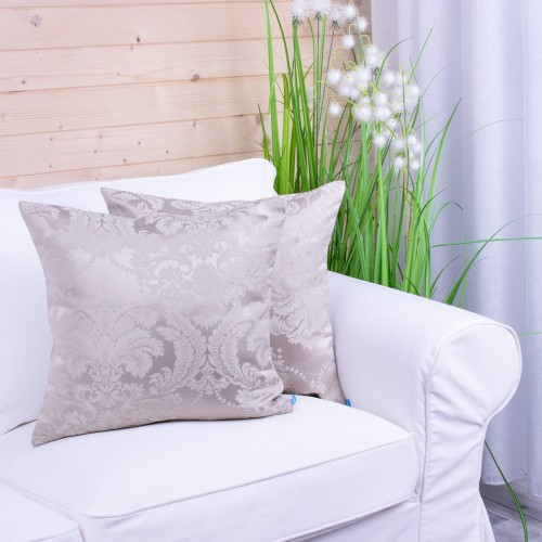 Poszewka ozdobna 45x45 cm Królewska beż 1