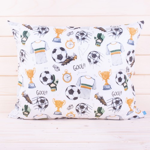 Poszewka z bawełny 50x60 cm Piłka nożna