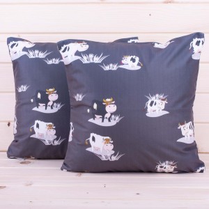 Poszewka ozdobna 40x40 cm Krówki