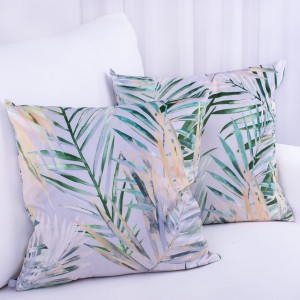 Poszewka ozdobna 40x40 cm Velluto Liście 390914/002