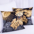 Poszewka ozdobna 40x40 cm Velluto Liście 390437/101