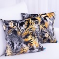 Poszewka ozdobna 45x45 cm Velluto Liście 390892/107