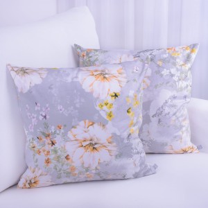 Poszewka ozdobna 45x45 cm Velluto Kwiaty 390460/104