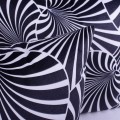 Poszewka ozdobna 40x40 cm Velluto Musz. 55448/1025 Biało-czarna