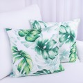 Poszewka ozdobna 40x40 cm Enjoy Liście zielone 380824/101