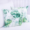 Poszewka ozdobna 40x40 cm Enjoy Liście zielone 380824/101