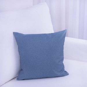 Poszewka ozdobna 40x40 cm Niebieskie paseczki