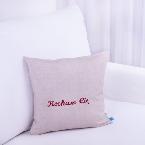 Poszewka ozdobna 40x40 cm Kocham cię wzór 2