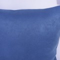 Poszewka ozdobna 45x45 cm Plusz Niebieski 2788