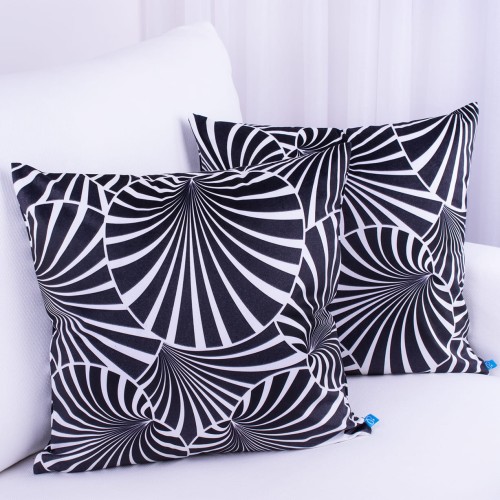 Poszewka ozdobna 45x45 cm Velluto Muszle 55448/1025