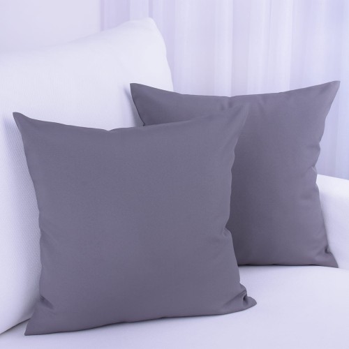 Poszewka ozdobna 45x45 cm Twoje kolory Ciemny popiel