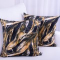 Poszewka ozdobna 40x40 cm Velluto Liście 391501/006