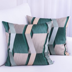 Poszewka ozdobna 40x40 cm Enjoy Geometria zieleń 400048/009