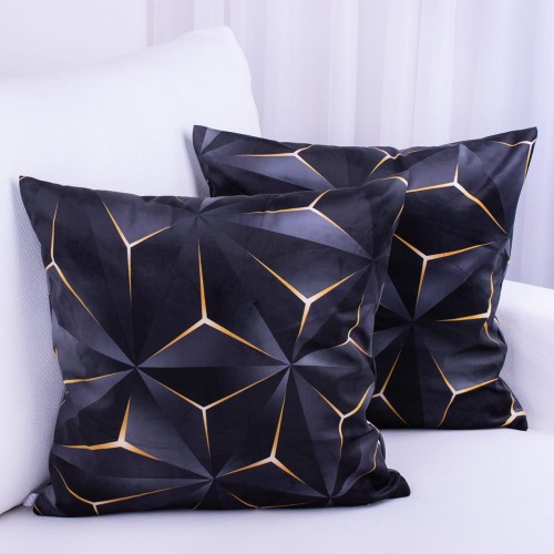 Poszewka ozdobna 45x45 cm Velluto Geometria 410388/102