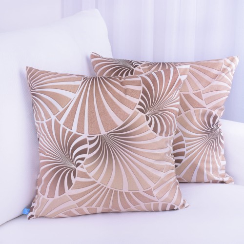 Poszewka ozdobna 45x45 cm Velluto Muszle 55448/1044