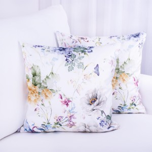 Poszewka ozdobna 45x45 cm Velluto Kwiaty 400765/002