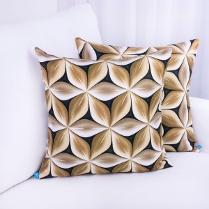 Poszewka ozdobna 40x40 cm Enjoy Liście rude 401045/106