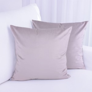 Poszewka ozdobna 40x40 cm Velvet Beżowo-szary 20/140