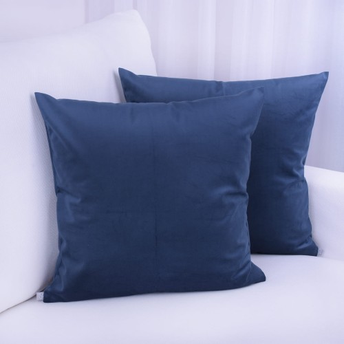 Poszewka ozdobna 45x45 cm Velvet Niebieski 30