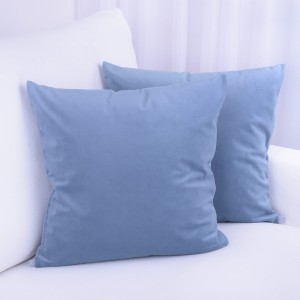 Poszewka ozdobna 45x45 cm Velvet Błękit 25