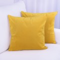 Poszewka ozdobna 40x40 cm Velvet Musztarda 12