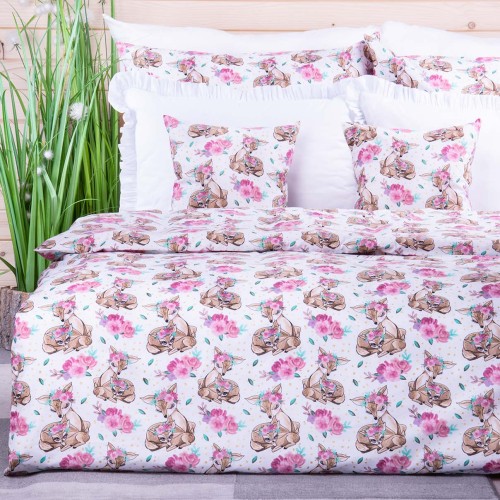 Pościel bawełniana 100x135 cm Sarenki 3