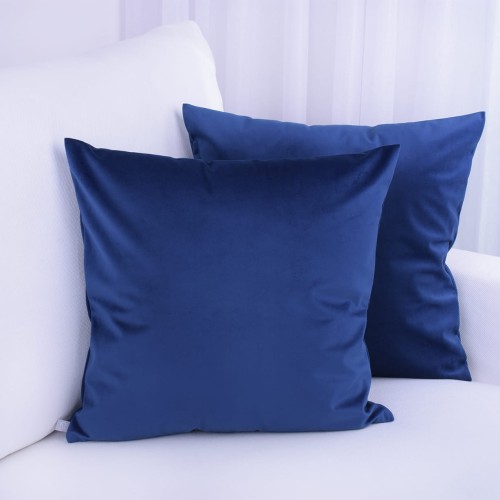 Poszewka ozdobna 45x45 cm Velvet Granat 30