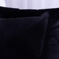 Poszewka ozdobna 40x40 cm Velvet Czarny 27