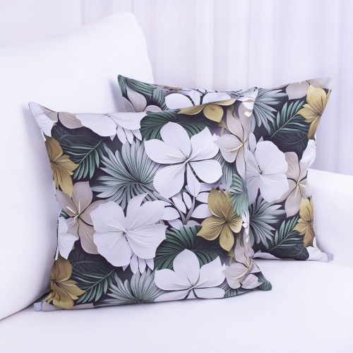 Poszewka ozdobna 40x40 cm Soft Kwiaty 22800-1006