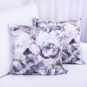 Poszewka ozdobna 45x45 cm Velluto Kwiaty 54912/1032