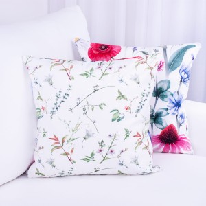 Poszewka ozdobna 45x45 cm Velvet Łąka