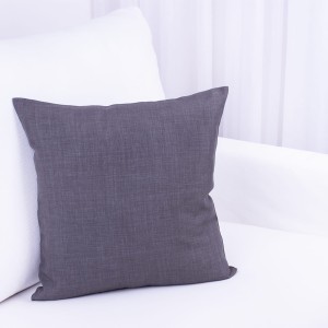 Poszewka ozdobna 45x45 cm Natura czekoladowa szarość