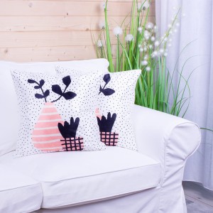 Poszewka ozdobna 45x45 cm Kaktusy 3