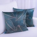 Poszewka ozdobna 40x40 cm Velvet 16 Liście