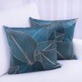 Poszewka ozdobna 40x40 cm Velvet 16 Liście