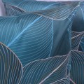 Poszewka ozdobna 40x40 cm Velvet 16 Liście