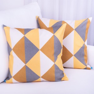 Poszewka ozdobna 40x40 cm Enjoy Geometria trójkąty 380100/116