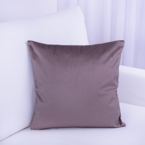 Poszewka ozdobna 40x40 cm Struktura brąz