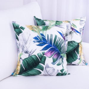 Poszewka ozdobna 40x40 cm Oxford Liście 381471/101