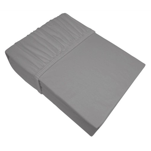 Prześcieradło jersey 140x200 cm z gumką Stalowy 066