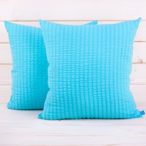 Poszewka z kory 40x40 cm Turkus