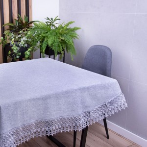 Obrus DA-555 130x180 cm Szary owal