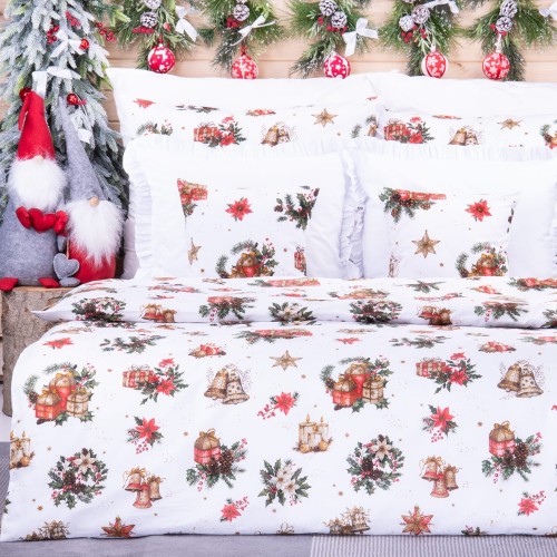 Pościel świąteczna 140x200 cm wzór 109