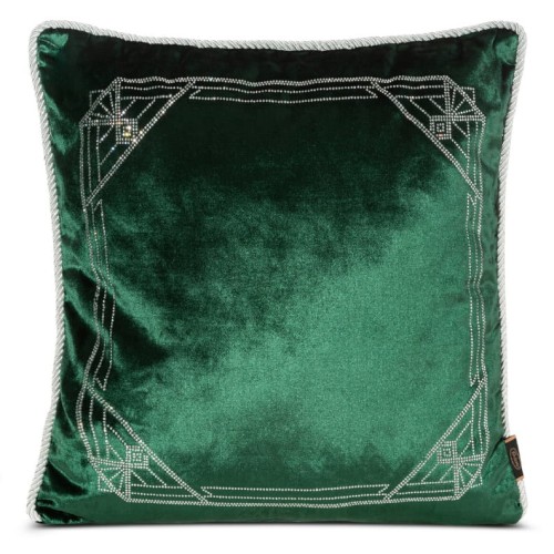 Poszewka ozdobna 45x45 cm Royal 9 Ciemna zieleń