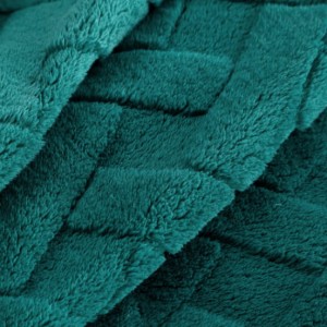 Poszewka ozdobna 45x45 cm Caro Ciemna zieleń