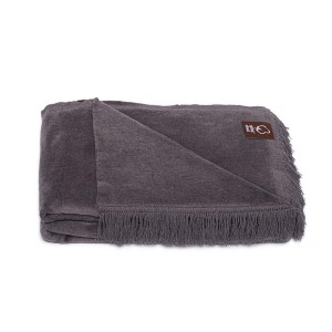 Koc Cotton Cloud 150x200 cm Ciemny szary 0293-42